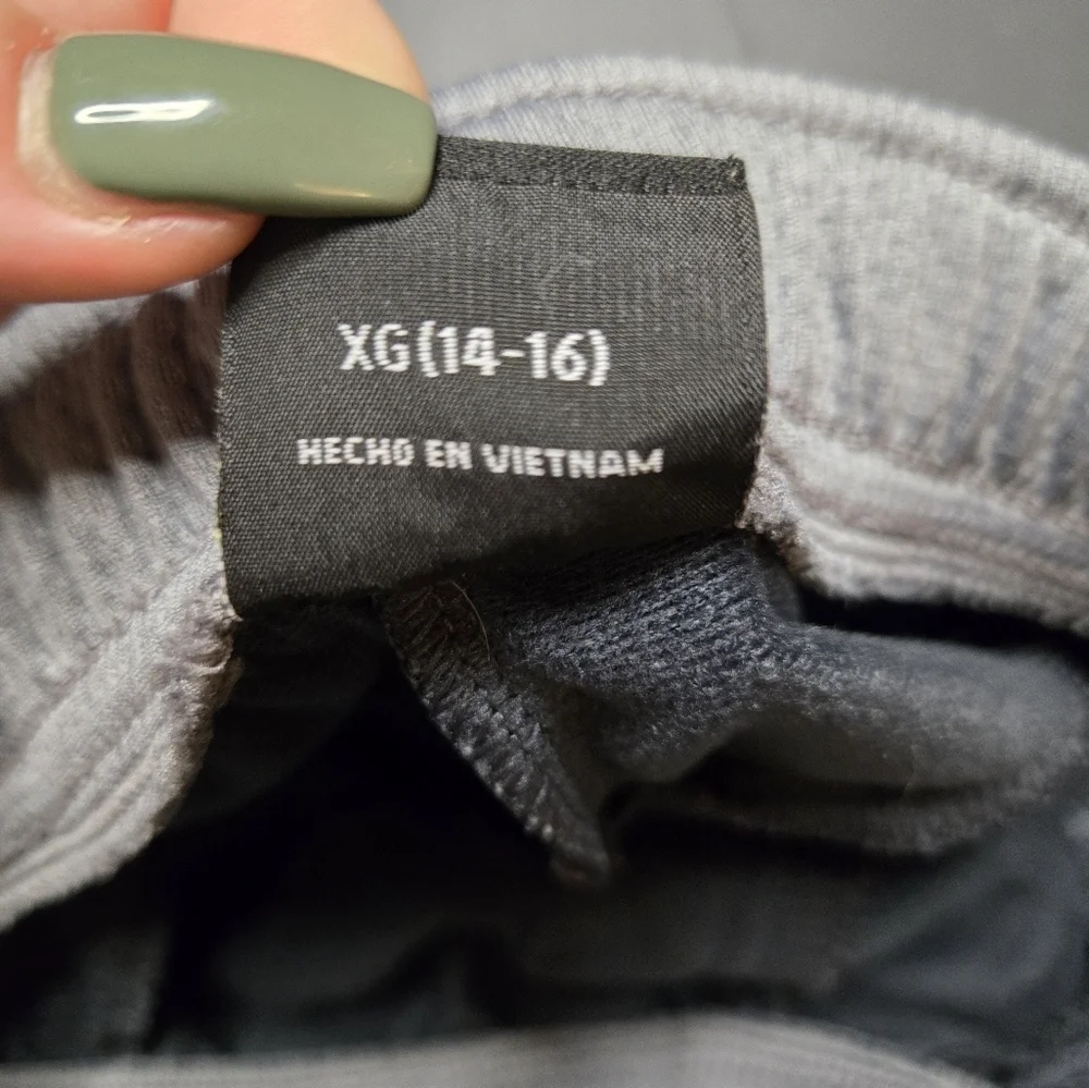 Athletic Works XL 14/16 Joggers Blue/Gray